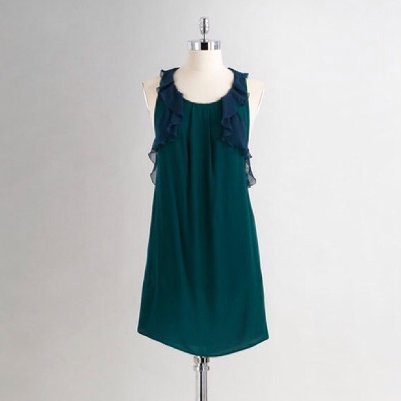 Free people ruffled mini swing dress - Picture 2 of 7